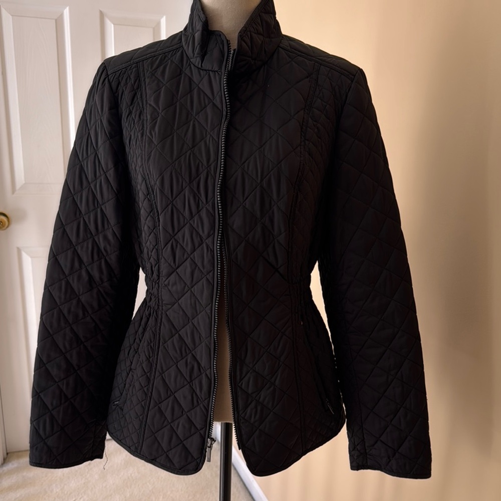 LAUNDRY Quilted Black Women's Jacket